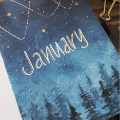 30 Best January Monthly Cover Spread Ideas For 2021 - Crazy Laura